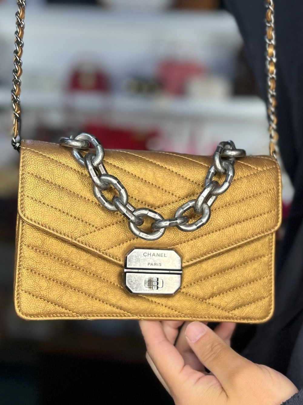 SALE! Chanel 2 Way Flap Bag